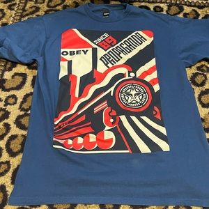 Obey brand Vintage propaganda mens large shirt